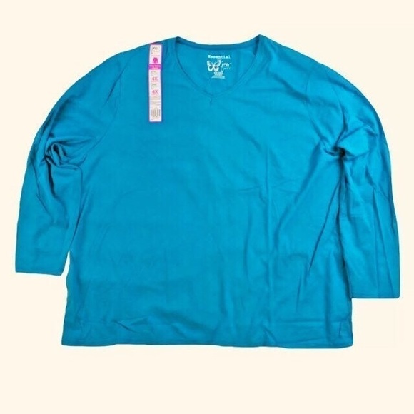 JMS Women's Tee Tunic Long Sleeve 4X - Picture 5 of 6